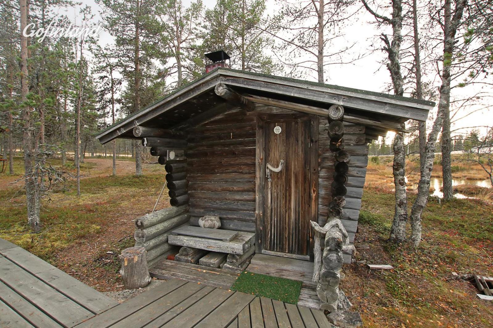 Kuukkeli Log Houses Villa Aurora "Pupula" ساريسيلكا المظهر الخارجي الصورة