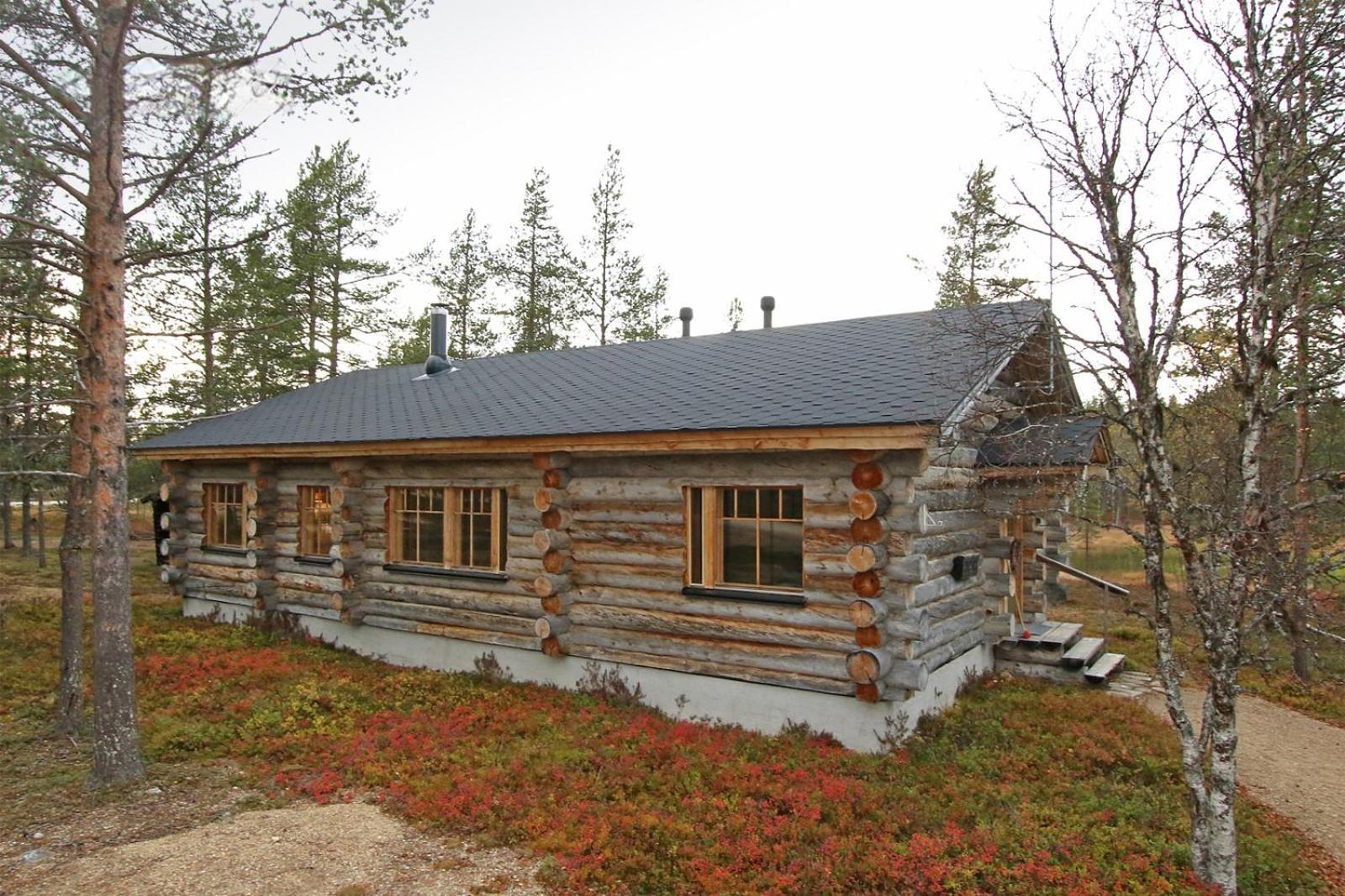 Kuukkeli Log Houses Villa Aurora "Pupula" ساريسيلكا المظهر الخارجي الصورة