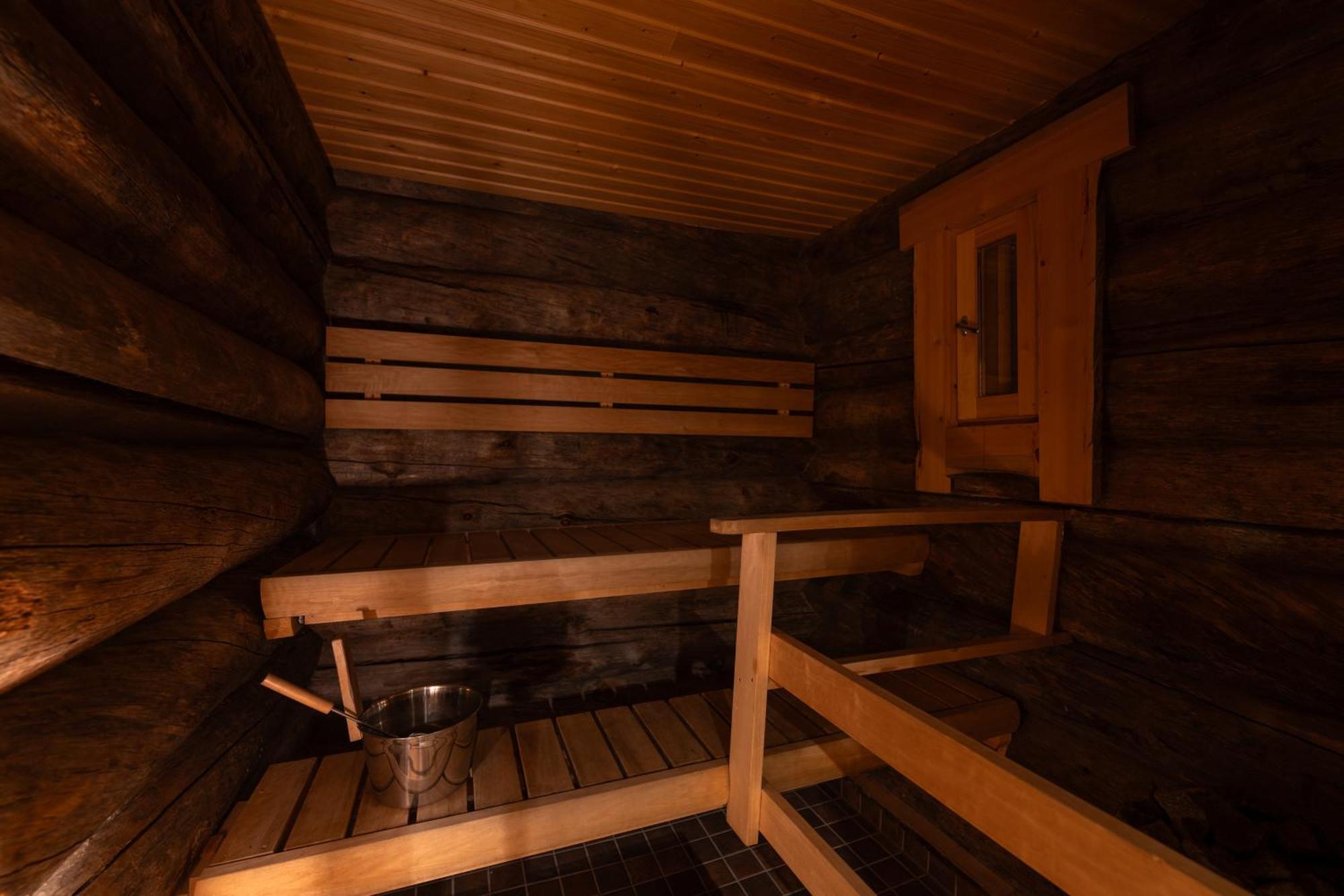Kuukkeli Log Houses Villa Aurora "Pupula" ساريسيلكا المظهر الخارجي الصورة