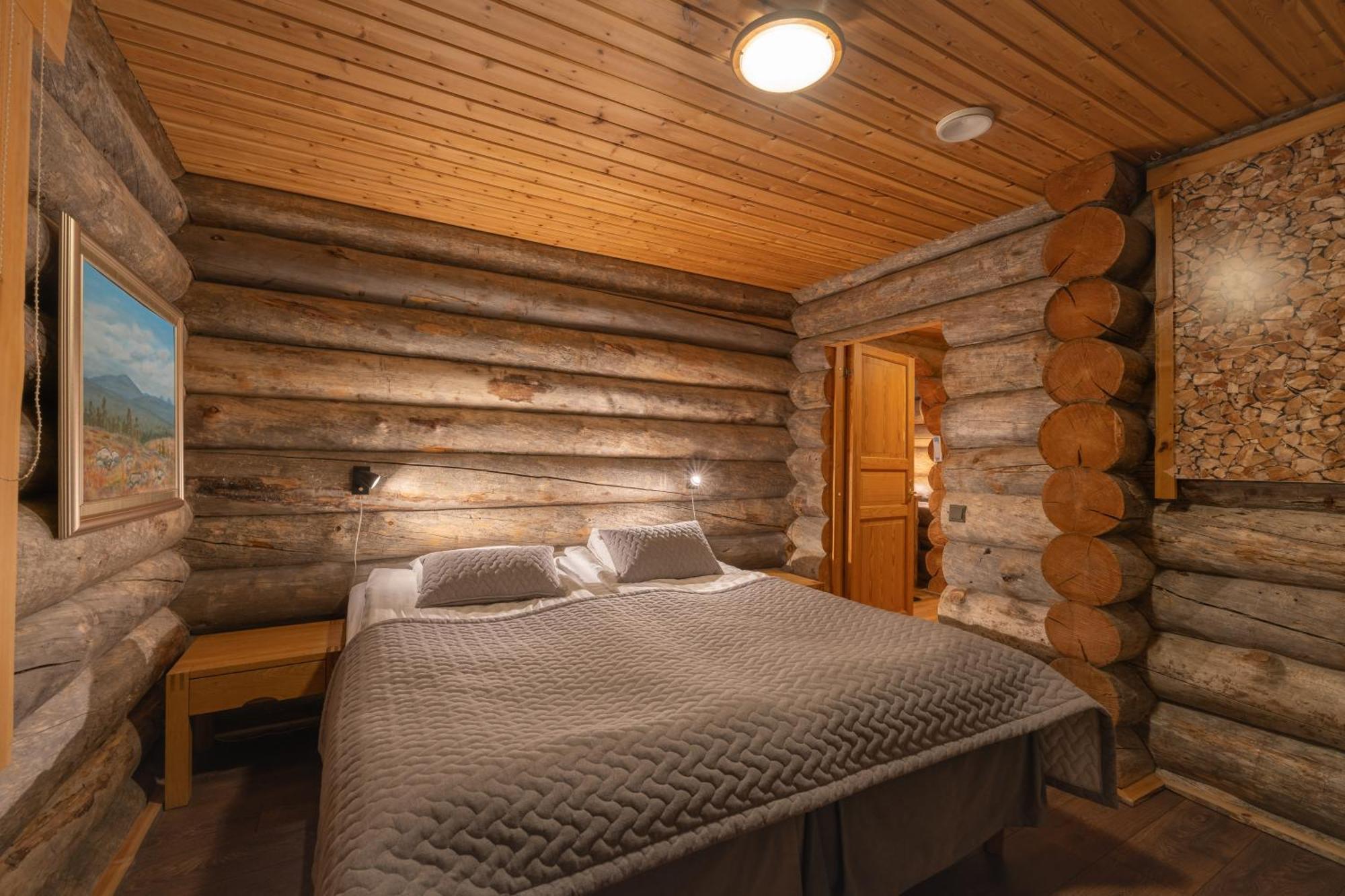 Kuukkeli Log Houses Villa Aurora "Pupula" ساريسيلكا المظهر الخارجي الصورة